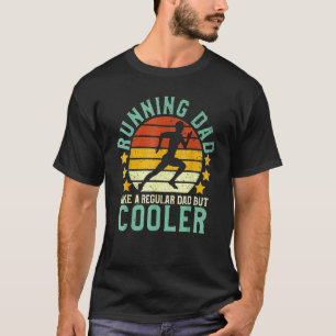 Camiseta Executando Dia de os pais do Pai Maraton Runner