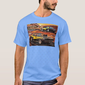 Camiseta Executando Em Fox 1 Vazio Sobredimensionado