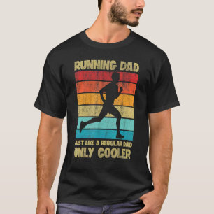 Camiseta Executando O Treinador De Maratona De Pai Masculin