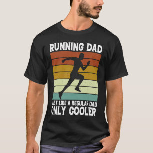 Camiseta Executando o treinador do Dia de os pais da Marato
