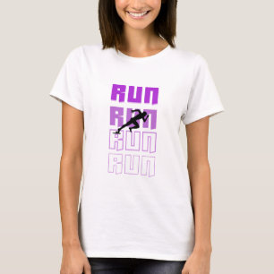 Camiseta Executar Executar Executar Cotação Motivacional