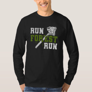 Camiseta Executar Floresta - Lumberjack Chainsaw Logger Woo