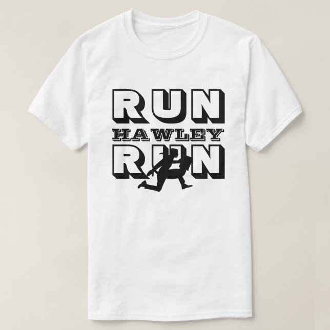 CAMISETA EXECUTAR HAWLEY RUN (Frente do Design)