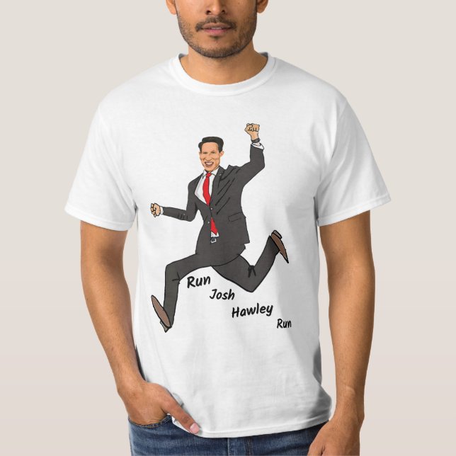Camiseta Executar josh hawley (Frente)