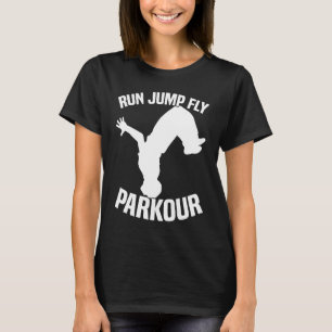 Camiseta Executar Jump Fly Parkour