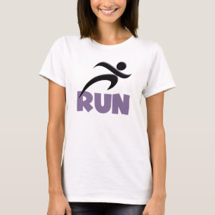 Camiseta EXECUTAR Malhação em execução roxa