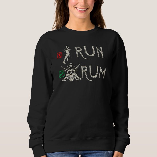 Camiseta Executar Ou Rum I Rum (Frente)