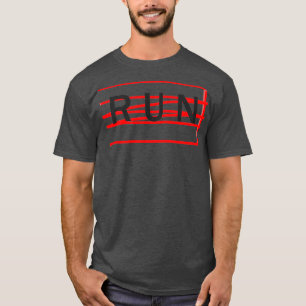 Camiseta Executar palavra