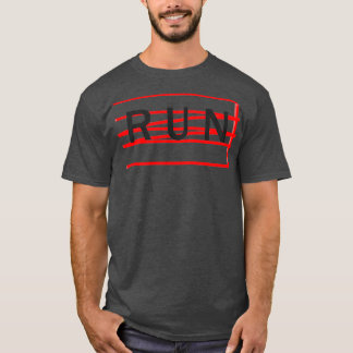 Camiseta Executar palavra