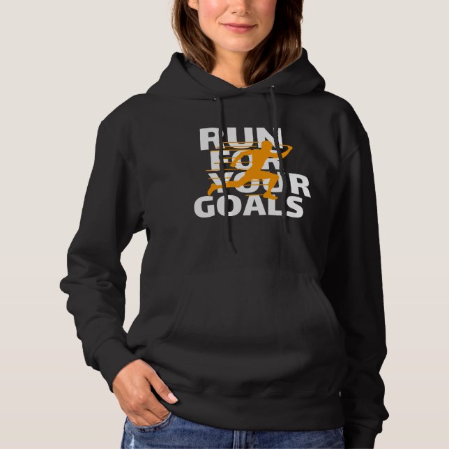Camiseta Executar para a Motivação de Objetivos (Frente)