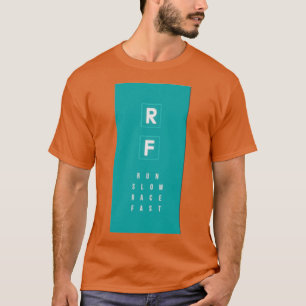 Camiseta Executar Raça Lenta Rápida