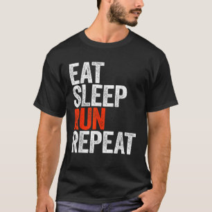 Camiseta Executar Repetição do Executador de Reprodução de