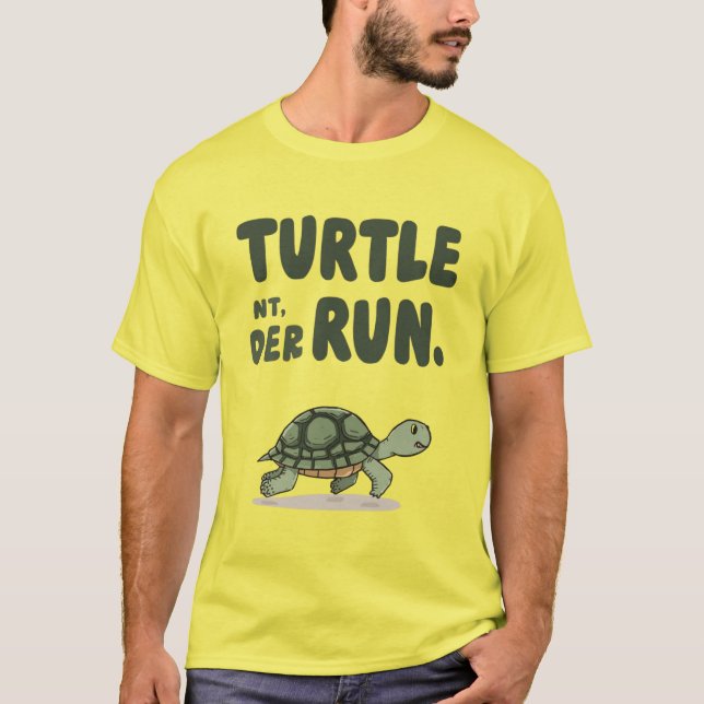 Camiseta Executar Tartaruga (Frente)