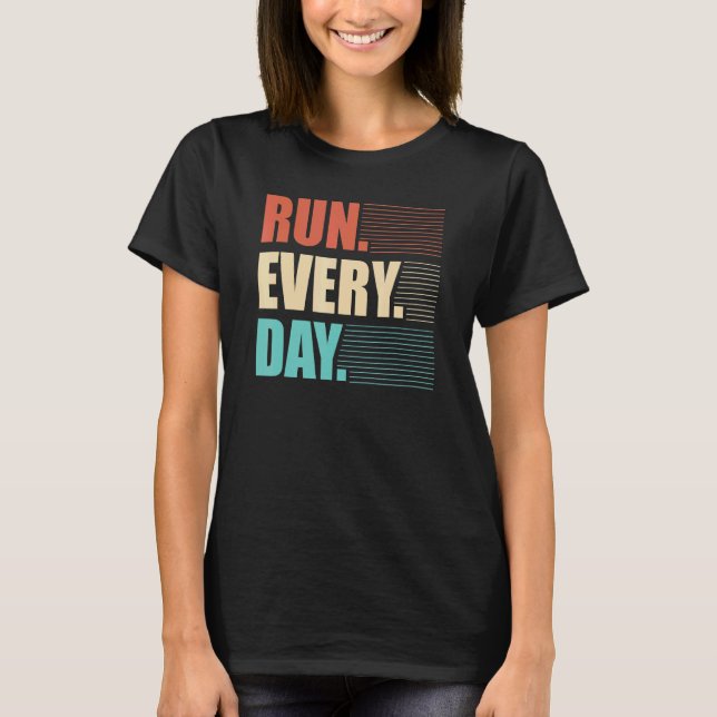 Camiseta Executar Todos os Dias do Runak Runak (Frente)