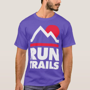 Camiseta Executar trilhas em execução e em execução ultra-c