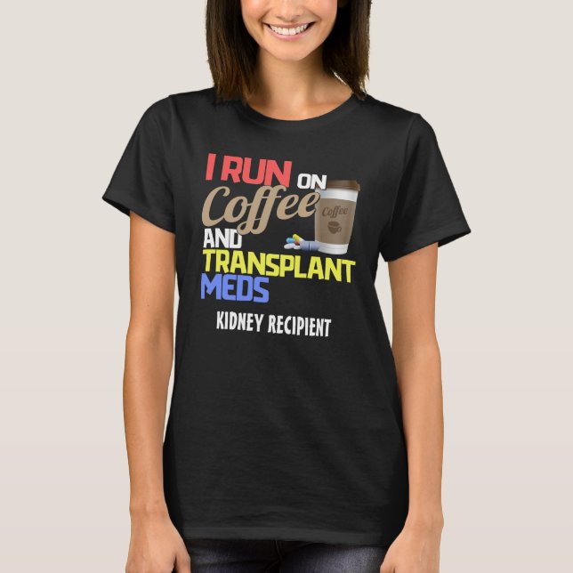Camiseta Executável Personalizável em Comandos de Café e Tr (Frente)