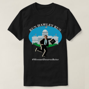 Camiseta EXECUTE HAWLEY CORRE #MissouriMereceMelhor