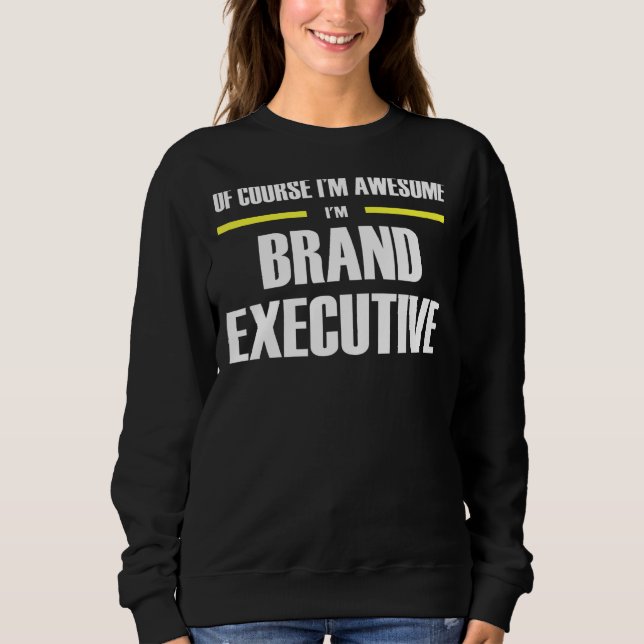 Camiseta Executivo de Marca incrível (Frente)
