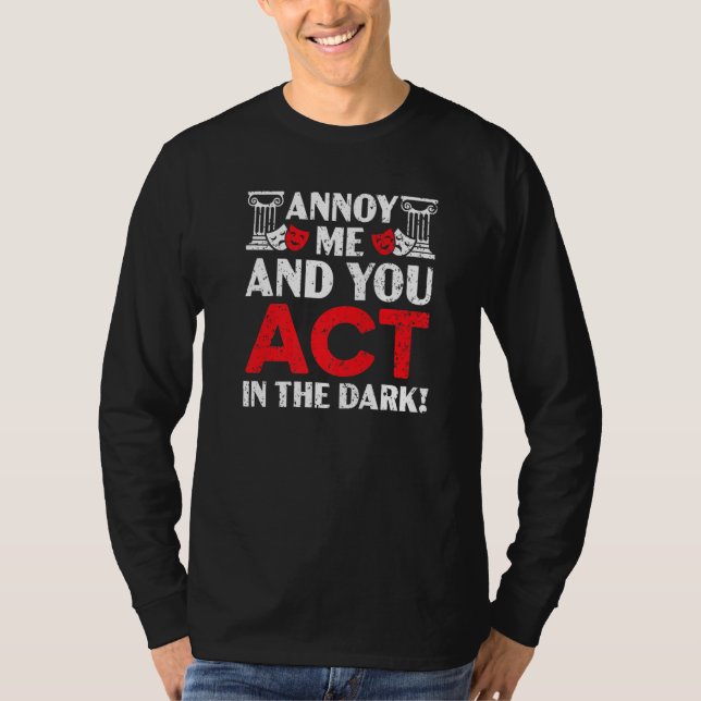 Camiseta Executor do Palco de Broadway com teatro musical (Frente)