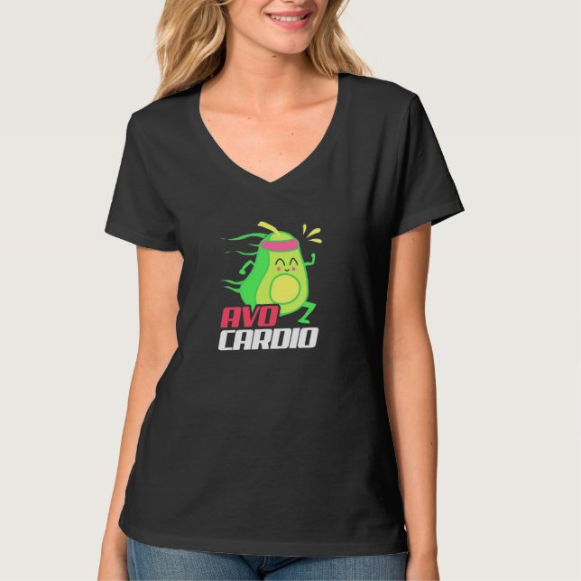 Camiseta Exercício Avocado Cardio (Frente)