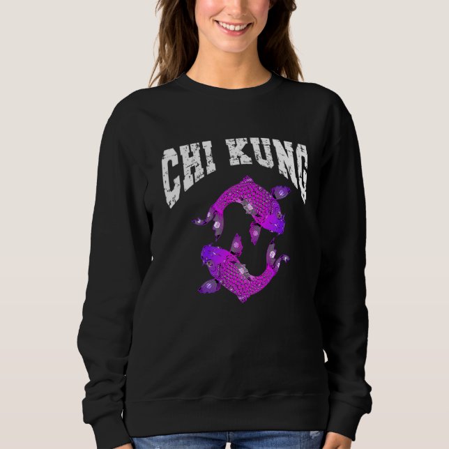 Camiseta Exercício Chinês De Cura Chi Kung Com Chikung Yin (Frente)