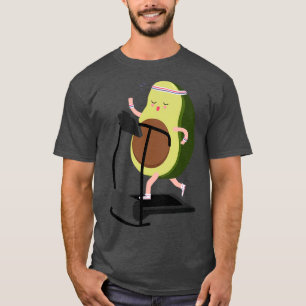 Camiseta exercício de abacate engraçado