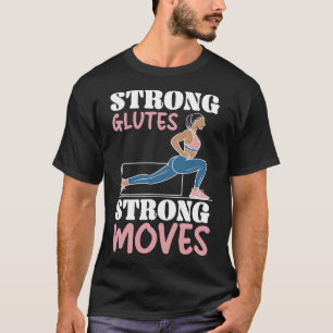Camiseta Exercício de Agachamento Búlgaro Fitness Musculaçã