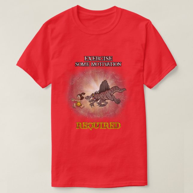 Camiseta Exercício De Alguma Motivação Requerida Sarcasmo E (Frente do Design)