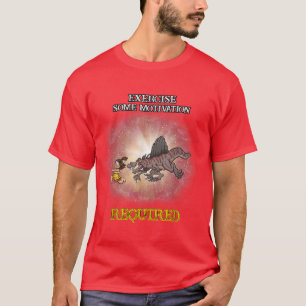Camiseta Exercício De Alguma Motivação Requerida Sarcasmo E