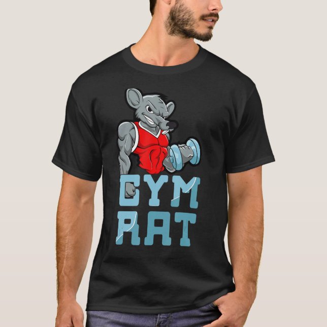 Camiseta Exercício De Construção De Malhações De Rato De Gy (Frente)