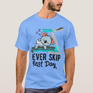 Camiseta Exercício De Esteira De Giro De Koala Bear