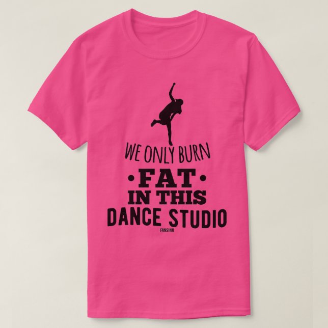 Camiseta Exercício de exercício aeróbico (Frente do Design)