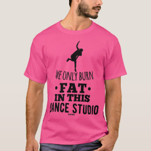 Camiseta Exercício de exercício aeróbico