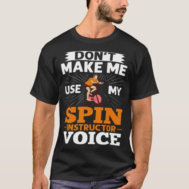 Camiseta Exercício de Malhação de bicicleta de preparação d (Frente)