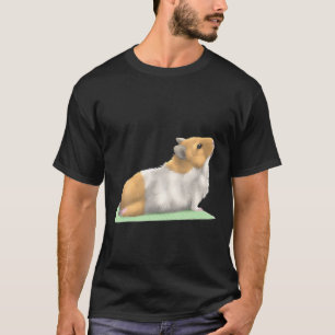 Camiseta Exercício de Meditação de Dose de Yoga de Hamster