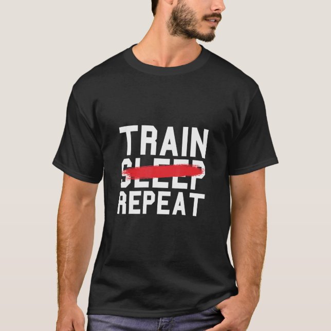 Camiseta Exercício de trabalho de ginástica de Malhação de  (Frente)