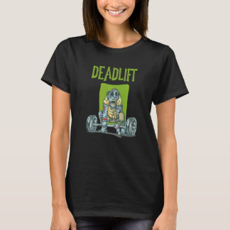 Camiseta Exercício de Treinamento de Peso de Levantamento d