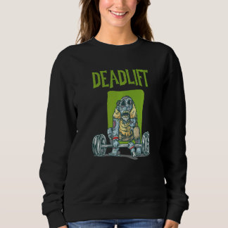 Camiseta Exercício de Treinamento de Peso de Levantamento d