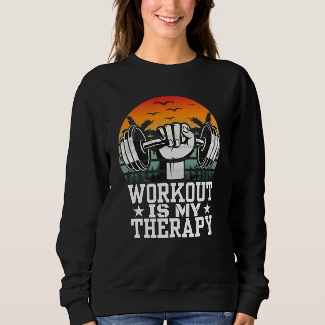 Camiseta exercício é minha terapia (Frente)