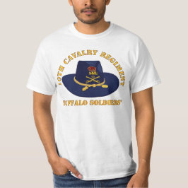 Camiseta Exército - 10º Regimento de Cavalaria com Cav Hat