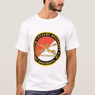 Camiseta Exército - 10º Regimento de Cavalaria - Fort Assin