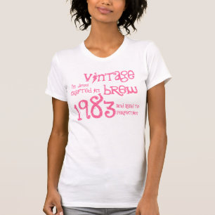 Camiseta Exército 1983 da fermentação do vintage do