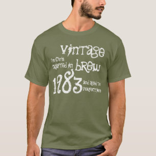 Camiseta Exército 1983 da fermentação do vintage do