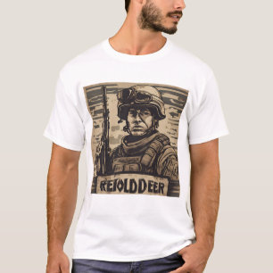 Camiseta Exército de Camisetas/Presente de Soldado