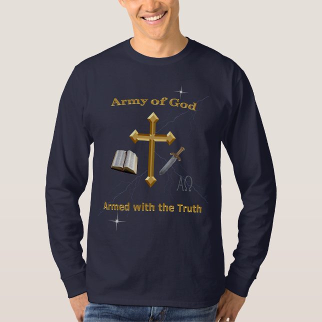 Camiseta Exército de Deus (Frente)