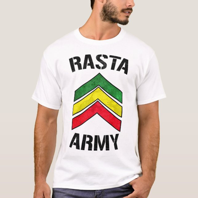 Camiseta Exército de Rasta (Frente)