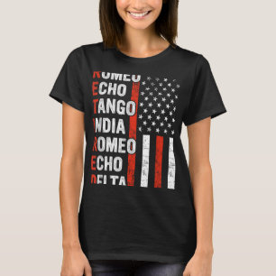 Camiseta Exército de Reforma Veterana Reformada por Alfabet