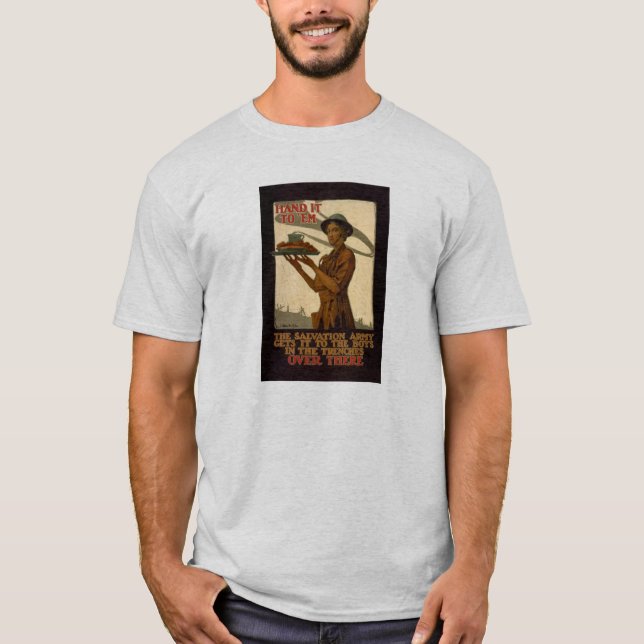 Camiseta Exército de salvação em WW1 - Reenacting (Frente)