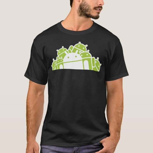 Camiseta Exército do Android (Frente)