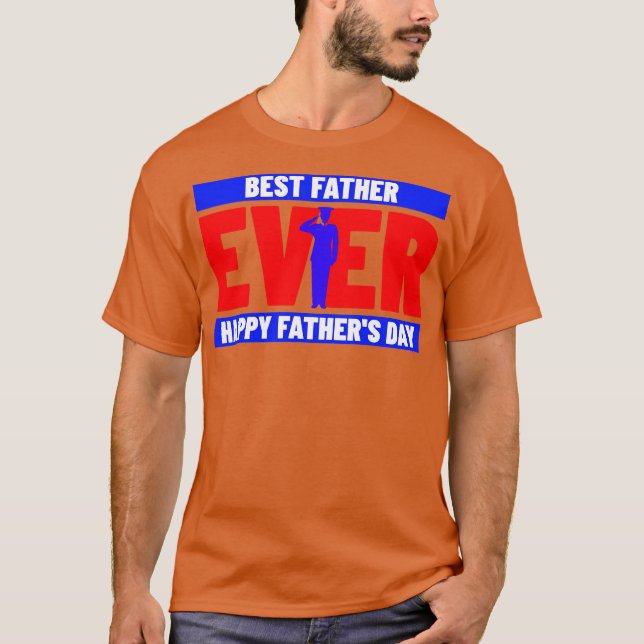 Camiseta Exército do Melhor Pai Nunca (Frente)
